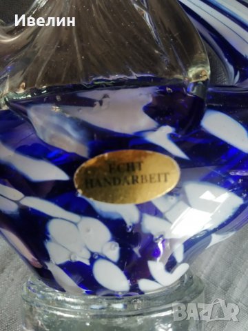 статуетка-лебед ,стъкло мурано, снимка 4 - Антикварни и старинни предмети - 32751168