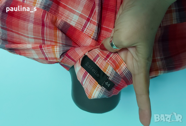 Три броя различни / Дамска риза в каре / памук и пясъчна коприна , снимка 7 - Ризи - 36563946