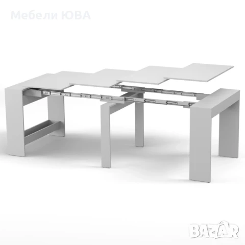 Разтегателна трапезна маса Piton , снимка 4 - Маси - 46545763