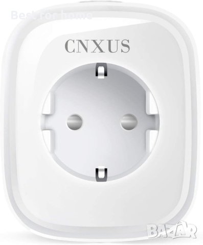 Интелигентен WiFi CNXUS Smart контакт,работи с Amazon Alexaза iOS,Android по всяко време и навсякъде