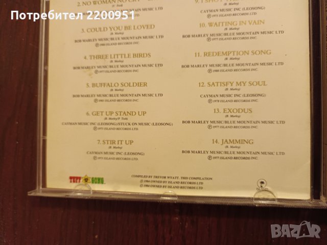 BOB MARLEY, снимка 5 - CD дискове - 44019681
