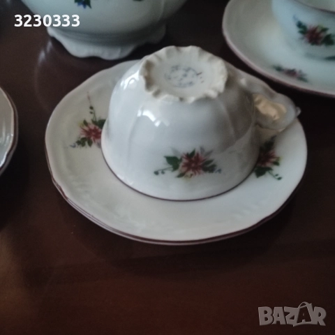 Порцеланов сервиз за кафе барок, снимка 10 - Сервизи - 52192847