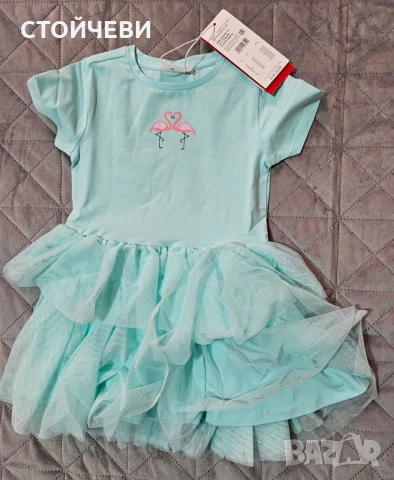 Детски роклички S.OLIVER , снимка 4 - Бебешки рокли - 49203223