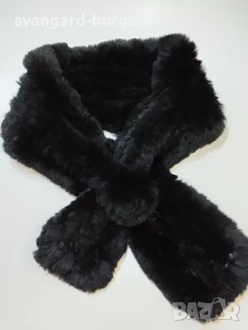 Дамски заешки шал - 166, снимка 3 - Шалове - 48165563