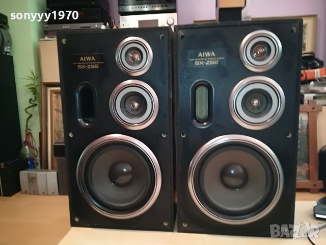 AIWA SX-Z92 2X70W/6ohm-MADE IN UK 1309221434L, снимка 3 - Тонколони - 37989875