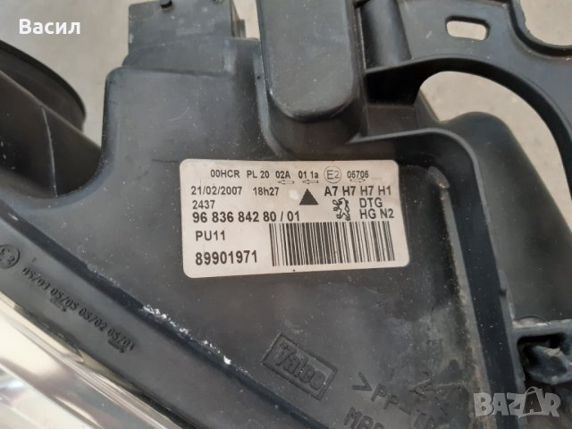 Десен фар Ляв фар Peugeot 207 cc Cabriolet 1.6 16V 120к.с Пежо 207 Кабрио 1.6 16В 120к.с pejo, снимка 5 - Части - 32408701