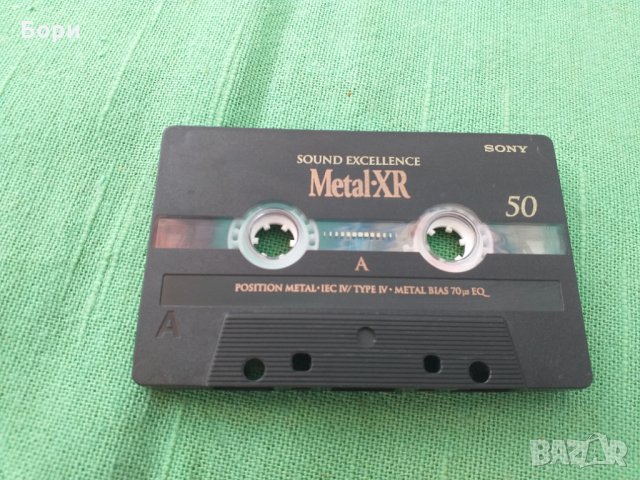 SONY METAL XR, снимка 3 - Аудио касети - 33570595