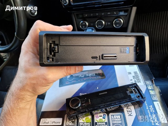 Kenwood kmm 204 авто аудио плеър, снимка 6 - Аудиосистеми - 43551173