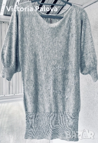 Топла мека блуза  SWEEWË PARIS, снимка 3 - Блузи с дълъг ръкав и пуловери - 52189770