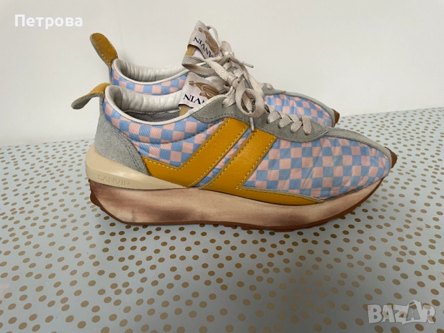 Lanvin дамски марсатонки 37 Оригинал, снимка 2 - Маратонки - 51257140