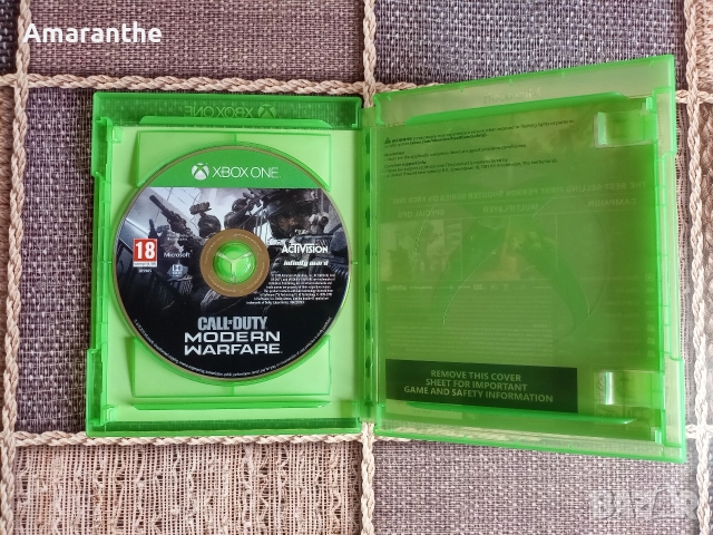 Call of Duty Modern Warfare/Xbox One, снимка 4 - Игри за Xbox - 52860407