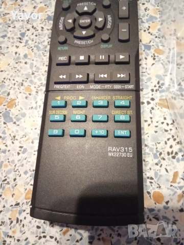 Ново дистанционно YAMAHA RAV 315 за ресивър и други, снимка 2 - Ресийвъри, усилватели, смесителни пултове - 52815656