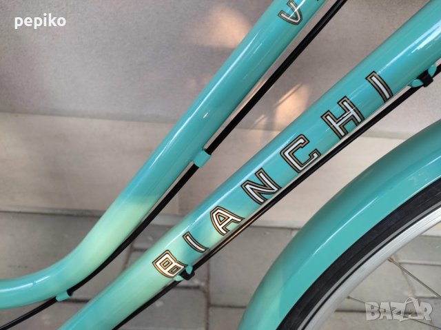 Продавам колела внос от Германия  оригинален Италиански велосипед BIANCHI VENEZIA 28 цола SHIMANO NE, снимка 15 - Велосипеди - 37510050