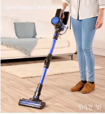 Ръчна прахосмукачка  TAURUS CROSSBACK DIGITAL FLEX HVCA 722 22.20 V, снимка 6 - Прахосмукачки - 48131059