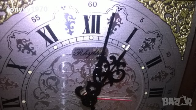 ANTIK rhylhm-NO 3125 japan-бакелитов часовник-внос швеция-27x17х9см, снимка 9 - Колекции - 26962054