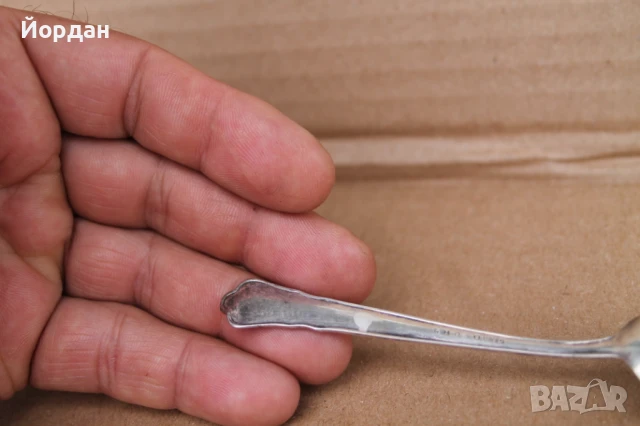 Сребърна лъжичка , снимка 4 - Колекции - 50645950