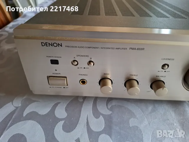 DENON  PMA-655R, снимка 2 - Ресийвъри, усилватели, смесителни пултове - 48462669