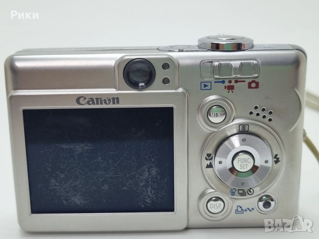 Canon Digital Camera IXUS 40 4.0MP Silver , снимка 6 - Фотоапарати - 52742718