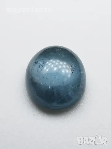 Син турмалин кабошон - 4.28кт.! Нов!, снимка 16 - Други - 49667193