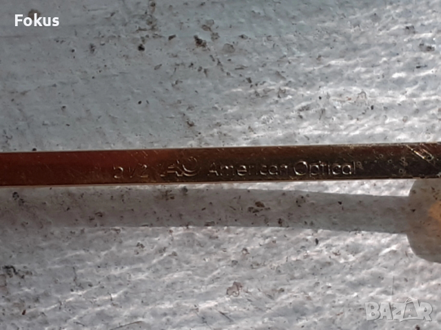 Vintage Слънчеви очила American Optical Aviator AO, снимка 3 - Антикварни и старинни предмети - 53423785