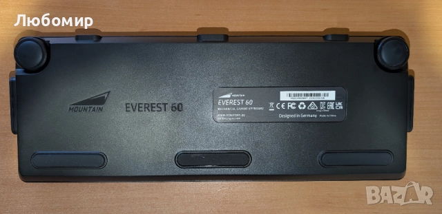 Механична клавиатура Mountain Everest 60 RGB с Linear 45 Speed суичове, снимка 4 - Клавиатури и мишки - 51635025