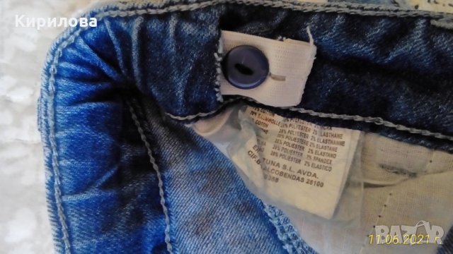 Къси дънкови панталонки нови, снимка 3 - Детски къси панталони - 33241025