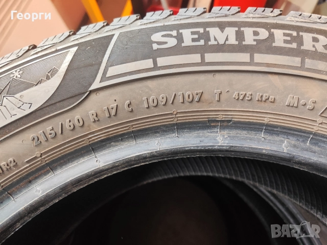 2бр.зимни гуми 215/60/17C Semperit, снимка 4 - Гуми и джанти - 52742149