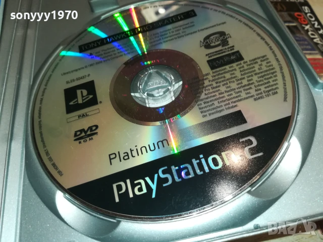 SONY PS2 TONY HAWKS PRO SKATER 3 PS2 GAME 1708251747, снимка 3 - Игри за PlayStation - 51394398