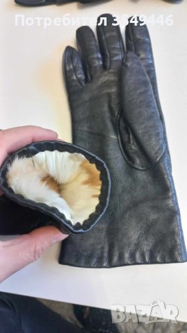 Дамски ръкавици от естествена кожа, снимка 6 - Ръкавици - 43838944