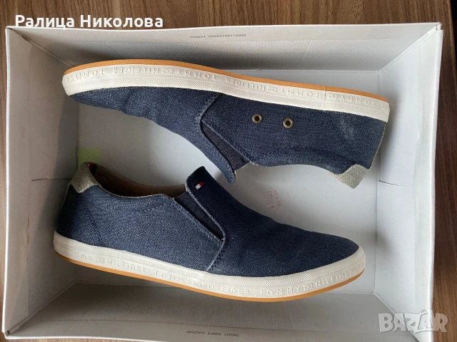 Мъжки еспадрили Tommy Hilfiger 40 номер , снимка 2 - Мокасини - 51204951