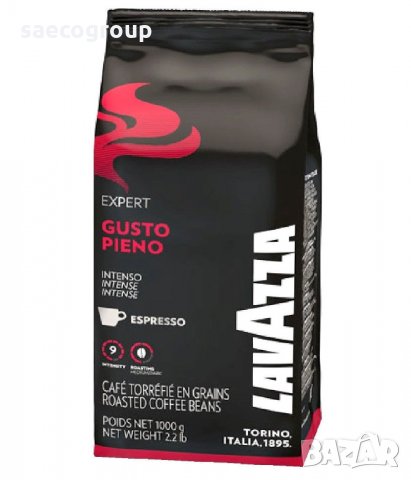  Кафе на зърна Lavazza Gusto Pieno Expert / Лаваца Густо Пиено, снимка 1 - Хранителни добавки - 27325753
