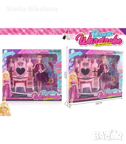 Кукла с тоалетка и обувки