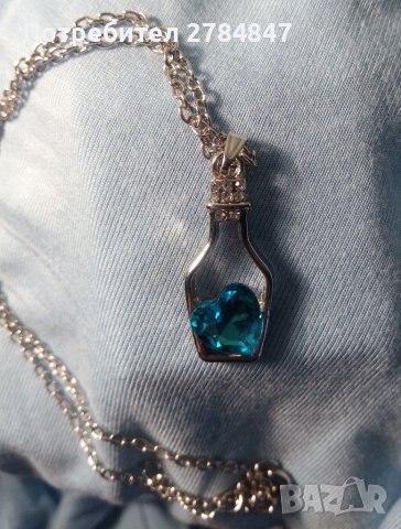 Колие с кристал , снимка 3 - Колиета, медальони, синджири - 39271854