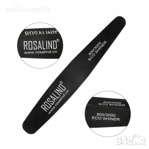 Професионална комбинирана пила 100/180, снимка 2 - Декоративна козметика - 24048037