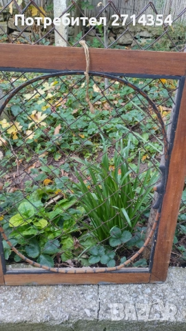 Стара дървена рамка , снимка 5 - Антикварни и старинни предмети - 52276427