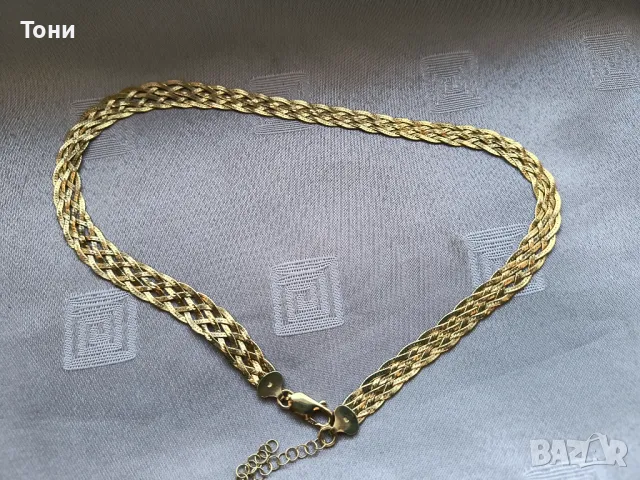 Плетено колие, снимка 4 - Колиета, медальони, синджири - 48056977