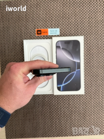 100% Батерия❗️ iPhone 16 Pro❗️ Лизинг от 60лв/м ❗️ Black Titanium ❗️ГАРАНЦИЯ, снимка 7 - Apple iPhone - 52414614