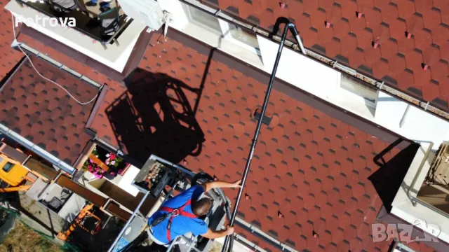 Почистване на улуци-Иновативна технология , снимка 8 - Други почистващи услуги - 36245423