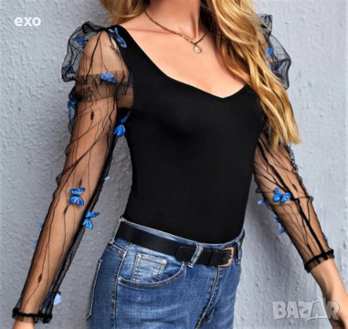 Ефектен топ, Елегантен топ, Красив топ, снимка 3 - Корсети, бюстиета, топове - 43292185