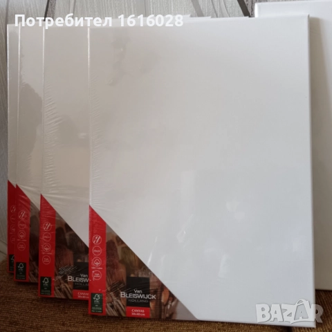 VAN BLEISWIJCK - Комплект от 2 броя Платна за рисуване., снимка 4 - Картини - 47753919