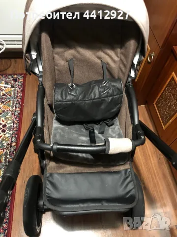 Бебешка количка Quali Carmelo 3в1, снимка 5 - Детски колички - 49468210