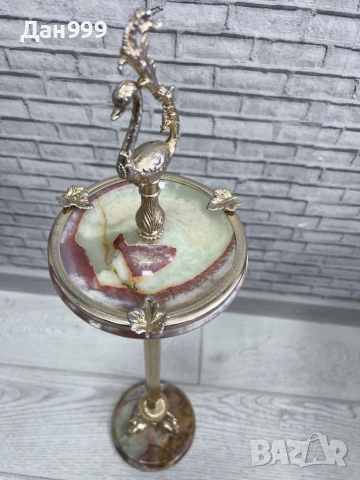 Винтидж паркетен пепелник, снимка 3 - Антикварни и старинни предмети - 53263819