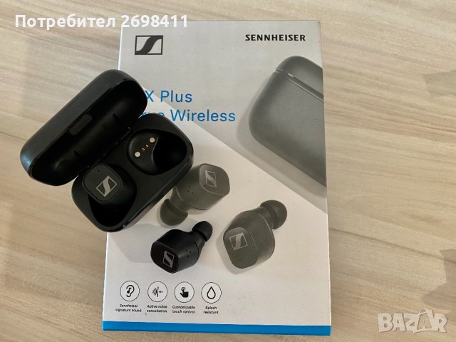 Слушалки Sennheiser CX Plus True Wireless, снимка 2 - Bluetooth слушалки - 43046662