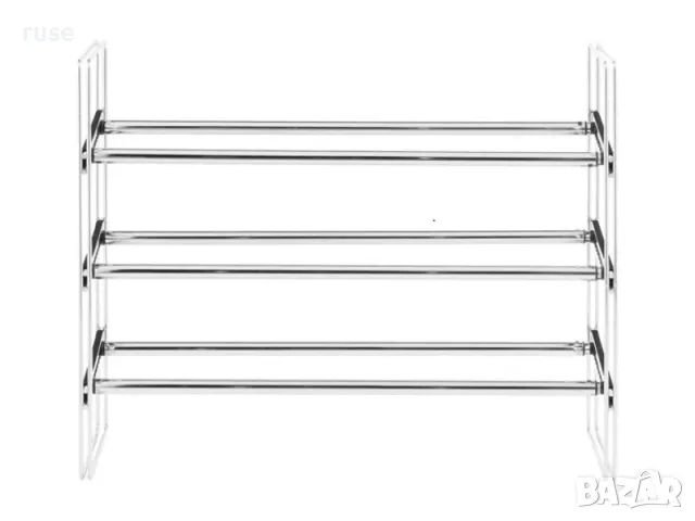 НОВА! Етажерка за обувки 3 нива телескопична, снимка 7 - Други стоки за дома - 49786182