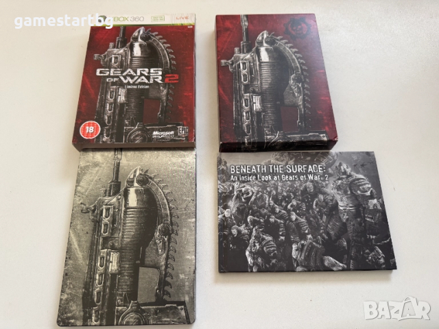 Gears Of War 2 Limited Edition за Xbox 360/Xbox one, снимка 3 - Игри за Xbox - 52181173