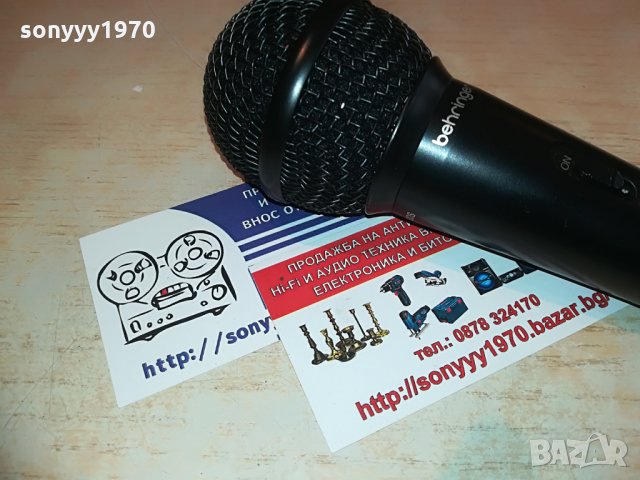 behringer xm1800s ultravoice profi microphone, снимка 2 - Микрофони - 28399703