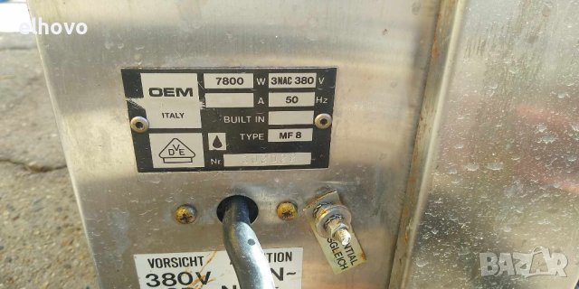 Пекарна ОЕМ MF8 трифазна, снимка 7 - Други - 43582022