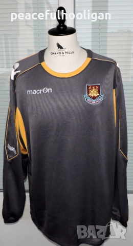 WEST HAM UNITED HAMMERS MACRON 2012/2013 TRAINING FOOTBALL SHIRT JERSEY SIZE XXL/3XL 