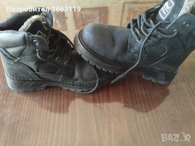 Детски боти БУЛДОЗЕР естествена кожа, снимка 3 - Детски боти и ботуши - 52254439