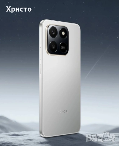 НОВ!!! Смартфон HONOR X7d, Dual SIM, 8GB RAM, 256GB ROM, Meteor Silver